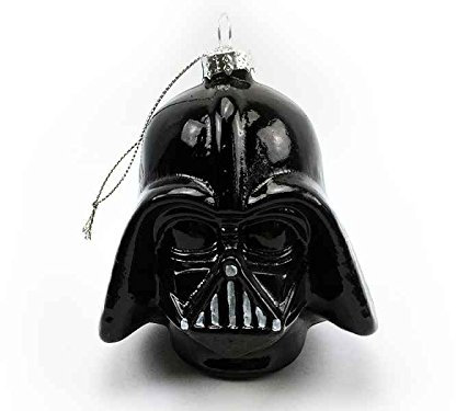 Baumkugel Star Wars (TM) Darth Vader - Weihnachtskugel für Star Wars Fans - Christbaumschmuck, Kunststoff, Weihnachtsdeko