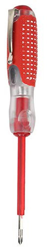 Multifunktionaler Spannungsprüfer 100-500V mit integrierter Schraubendreher-Funktion für Kreuz- und Schlitzschrauben