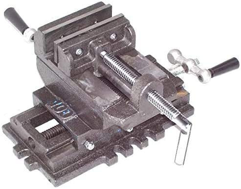 2 Achsen Maschinenschraubstock Schraubstock Kreuztisch Fräs Koordinaten Tisch 150mm 55524 AWZ