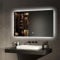 EMKE LED Badspiegel 100x60cm Badezimmerspiegel mit Beleuchtung mit Touchschalter Wandspiegel