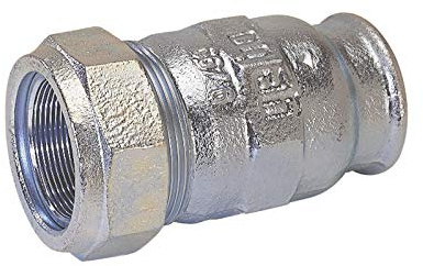 GEBO TG-Klemmverbinder, DN 10 - IG 3/8 Zoll x Ø 17,2 mm - für Stahlrohr