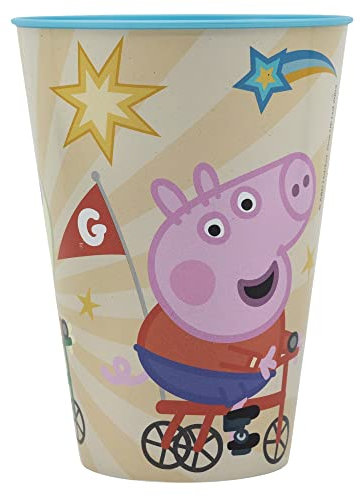 GOBELET RÉUTILISABLE pour Enfants en Plastique sans BPA 430 ML | Peppa Pig Kindness Counts