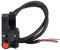 KIMISS Interruttore manubrio moto 7/8 12V Supporto manubrio, Interruttore manubrio moto 7/8 12V Interruttore luce manubrio Interruttore on/off clacson Moto Interruttore di comando manubrio Interru