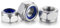 304 Edelstahl-Nylon-Sicherungsmutter, Sicherungsmutter, M2M3M6M8-M30, selbstsichernde Sechskant-Schraubkappe,M30[1Stk.]