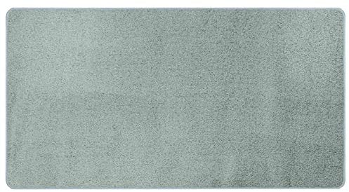 Primaflor Kurzflor Wohnzimmerteppich - Manila, Mintgrün, 140x200 cm, Viele Größen und Farben, Moderner Teppich für Kinderzimmer, Arbeits- und Schlafzimmer, Fußbodenheizung geeigneter Teppichläufer