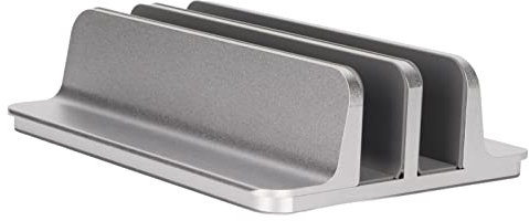 Portador portátil, vertical 2 solts aluminio portátil estante 3D curva diseño con llave Allen para Oficina para el hogar para escritorio