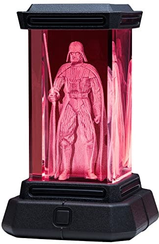 Darth Vader Lampada 3D Olografica Luce LED Collezionabile Ufficiale Star Wars, Accessorio da Scrivania & Regalo