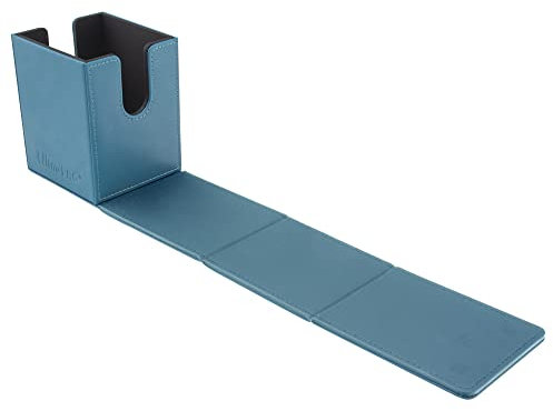 Ultra Pro - Vivid Alcove Flip Card Deck Box (Teal) - Stores & Protects Up To 100 Standard Size Collectible Cards, Baseball Cards, Gaming Cards, Sports Cards or Any Standard Size Cards In Collections