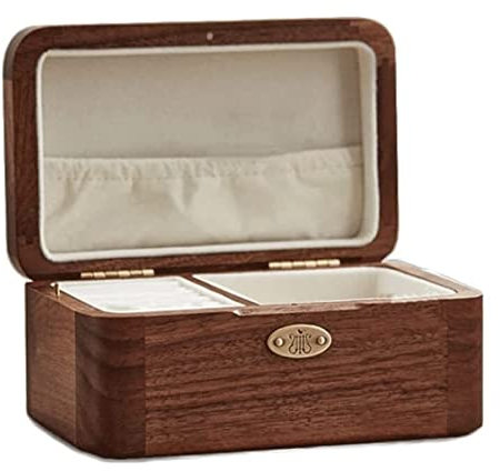 Tigrun Spieluhr Vintage Holzschmuck Spieluhr Kreative Spieluhren Für Frau Tochter Geburtstag (Color : A, Size : 16 * 8.5 * 5.5cm)