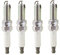 Zündkerzen für Mercedes Benz W203 W204 W211 W212 A209 S203 S204 S211 C204 CL203 C209, 4 Stück Iridium-Zündkerze A0041595803