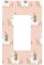 Bonito interruptor de luz dibujado a mano o placa de pared de salida de receptáculo, para interruptor de luz, atenuador, receptáculo