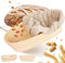Gärkörbchen Oval，Profi Gärkorb zum Brotbacken oval，schönes Gärkörbchen mit waschbarem Leineneinsatz，für Hausbäcker Brot Backen，Ideal zum Brote Backen & Lagern