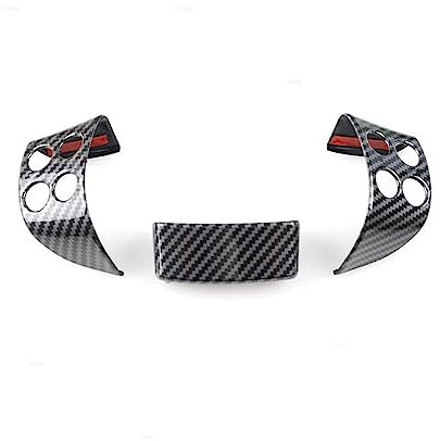 Auto Rivestimento Decorativo Del Volante,Per Golf 5 MK5 Passat B6 Jetta MK5 Tiguan Volante Telaio Adesivo Decorativo Car Styling Accessori Interni.