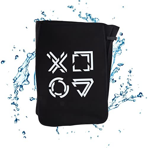 Housse Anti-poussière PS5, Housse Anti-poussière pour Console de Jeu, Housse en Tissu Lavable et Imperméable, Housse Anti-poussière en Fibre de Tissu, Remplacement de la Housse