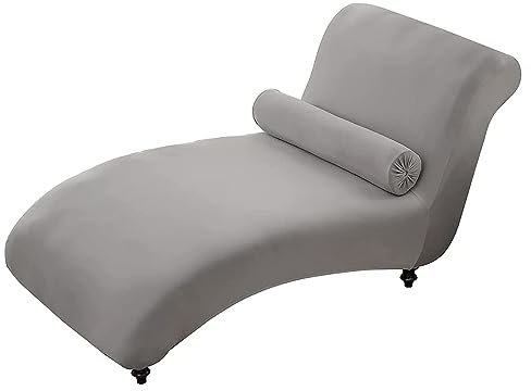 WWYL Chaiselongue Schonbezüge, Bezug für relaxliege Wohnzimmer chaiselongue bezug husse relaxliege bezug für Wohnzimmer liegesessel (Grau)