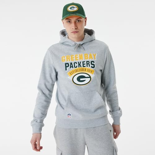 New Era Herren NFL Team Graphic Hoody Grepac Hgrcig Green Bay Packers Kapuzenpullover