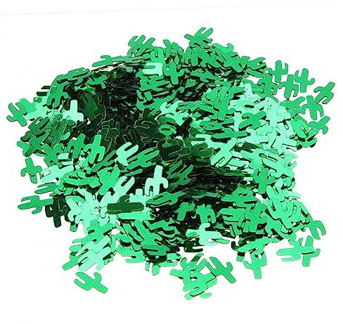 FELTECHELECTR 5taschen Cactus Konfetti Dekoration Für Hochzeit Geburtstag Party Teiliges Tischdeko Für Und Bastelprojekte Für Feierlichkeiten Und Einladungen