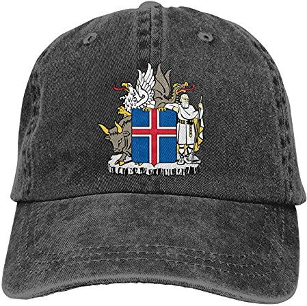 Golf Hüte Wappen Von Island Baseball Cap Sport Freizeit Basecap Sonnenschutz Baseball Kappe Für Herren, Running, Teenager