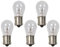 5 x Glühbirne 6V, 18W BA15s (Glühlampe)