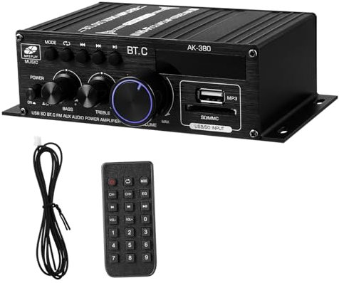 Artibetter Stereo-receiver Mit Wireless-verbindung Audio- Für Lautsprecher Pa- Mit Usb Und -karteneingang Receiver Für Zuhause Und Auto Mit Leistungsstarkem Chip