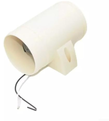 SPORTARC Inline Duct Fan Exhaust Blower,Ducting Fan,Marine Exhaust Fan,3Inch Inline Duct Fan,12V (White)