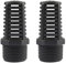 2PCS Threaded Suction Overflow Strainer, 32mm Thread Strainer, Garden Permeable Cap Mesh, Aquarium Suction Overflow Drain Tool, Aquarium Fittings Hose Connector