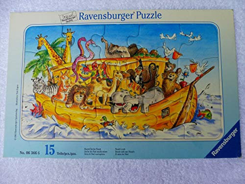 Ravensburger - Bunte Arche Noah, 15 Teile Rahmenpuzzle
