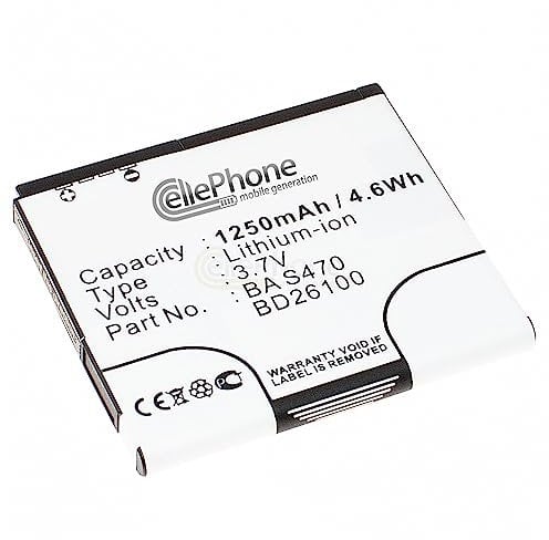 cellePhone Akku Li-Ion kompatibel mit HTC Desire HD (Ersatz für BA S470)