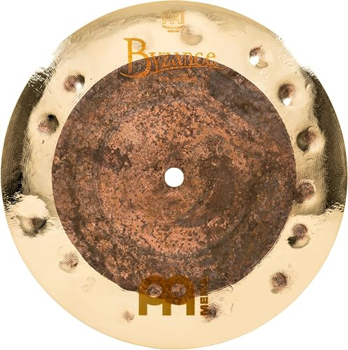 Meinl Cymbals Byzance 10 Dual Splash — MADE IN TURKEY — Hand Hammered B20 Bronze, 2-YEAR WARRANTY, B10DUS, inch