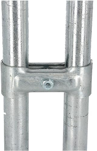 Doppelschelle, A 2 (Ø 60,3 mm) x B 1 1/2 (Ø 48,3 mm)