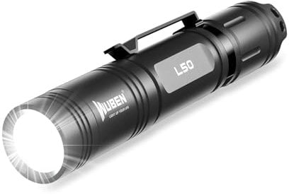 WUBEN L50 LED Taschenlampe 1200 Lumen Super Hell Taschenlampe USB Aufladbar Taktische Flashlight 5 Modi Wasserdicht IP68 Handheld Klein touch Für Outdoor Camping Wandern Notfall