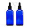 AVALON 100ml Blue Glass Dropper Bottles (Pack of 2) with Tamper Resistant Pipette and Funnel - Essential Oils, Massage Oils, and More – Elegant Bottles for Aromatherapy, Natural Remedies and Skincare