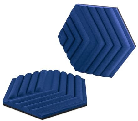 Elgato Wave Panels Starter Set (Blau) - Schalldämmende Module, Dual-Density-Schaumstoff, einzigartige EasyClick-Rahmen, modularer Aufbau, einfaches Anbringen und Entfernen