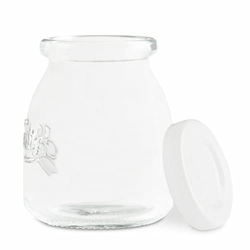 H.KOENIG YPO12-12 pots en verre pour yaourtières