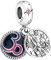 Lkwidi Charme Schloss baumeln eCharms-Anhänger 925 Sterling Silber Charm Bead Pendant für Europäische Armbänder und Halsketten