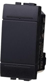 ETTROIT 1P 16A Wippschalter, 3-Position, Elektronisch, Schwarz, Manuell