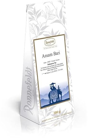 Ronnefeldt - Assam Bari - Schwarzer Tee aus Assam - 100g, Menge:6 Stück