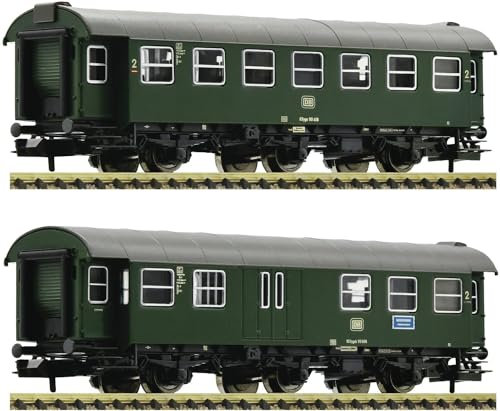 Fleischmann 809910 N 2er-Set Umbauwagen 2.Klasse der DB 2.Klasse