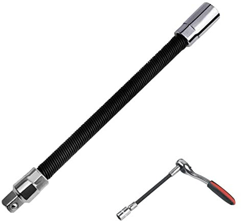 HMLTD Barra di prolunga per Chiave a Bussola - Estensione del Manicotto della Chiave elettrica,1/4, 3/8 o 1/2 Chiave a Bussola elettrica per Asta di prolunga Universale