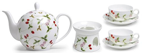 Dekomiro TeaLogic Mirella 6 Teil.Teeservic Teekanne 1,0L