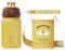 Zoyzoii 450ml/9oz Trinkflasche Kinder Edelstahl mit Strohhalm et Flaschentasche,Thermosflasche Mädchen Jungen für Kindergarten