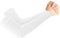 AEYURUID Manicotti Braccia UV UPF 50+ Manicotto Braccio Raffreddamento per Pallavolo & Ciclismo Copri Tatuaggio Sportivo Unisex Donna/Uomo (Bianco)