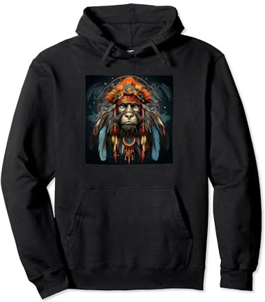 Mandrill Dreamcatcher-Grafik Pullover Hoodie