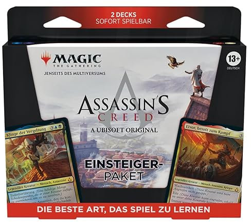 Magic Jenseits des Multiversums: Assassin`s Creed Einsteiger-Paket - (2 Starter Decks) DEUTSCH NEU & OVP (Deutsch)