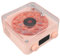 Altavoz Bluetooth Estilo Tocadiscos con Luz Nocturna y Visualización de la Hora, Altavoz Bluetooth con Tocadiscos Vintage Sonido Estéreo, Volumen Alto y Graves