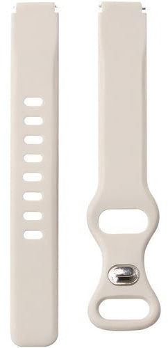 OUTPUTBT Silicone Bracelet 14mm Compatible avec SHENGKE Bracelet Compatible avec Ravel Swatch Lady Aktiia Bracelet 14mm Compatible avec Timex Vicloon Skagen Fille Garçon Femmes Hommes Beige