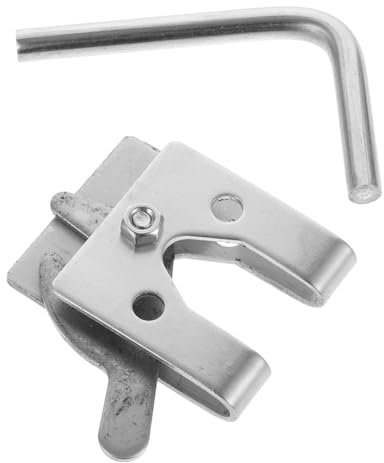 GREENADSCAPE Double Latch Lock for Pet Cage Doors Easy to Install Durable Security for Home and Office Use for Animal Locking Mechanisms