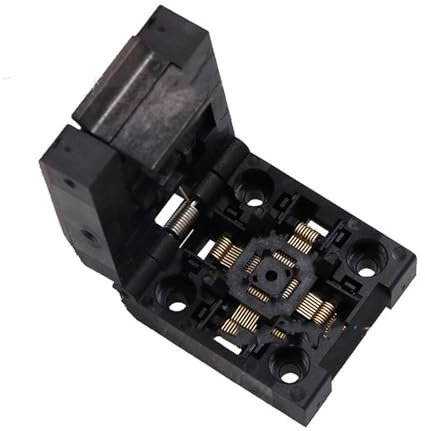 YUPEIUKLI Zócalo de Prueba QFP32, Adaptador de programación de circuitos Integrados con espaciado de 0,5 mm para Ingenieros electrónicos