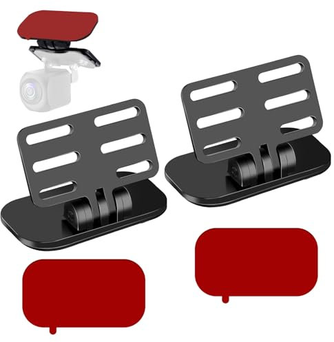 2 Pcs Dash Cam Rear Camera Mount Car Rear Camera Window Bracket Adhesive Car Dashcam Reverse Cameras Holder Back Windshield Backup Cameras Mount