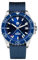 San Martin 39 mm Taucher GMT Uhr Emaille Zifferblatt NH34 Edelstahl Luxus Herrenuhr Automatisch Mechanisch Saphir Leuchtend SN0136-G GMT, emailliert blau, Klassisch